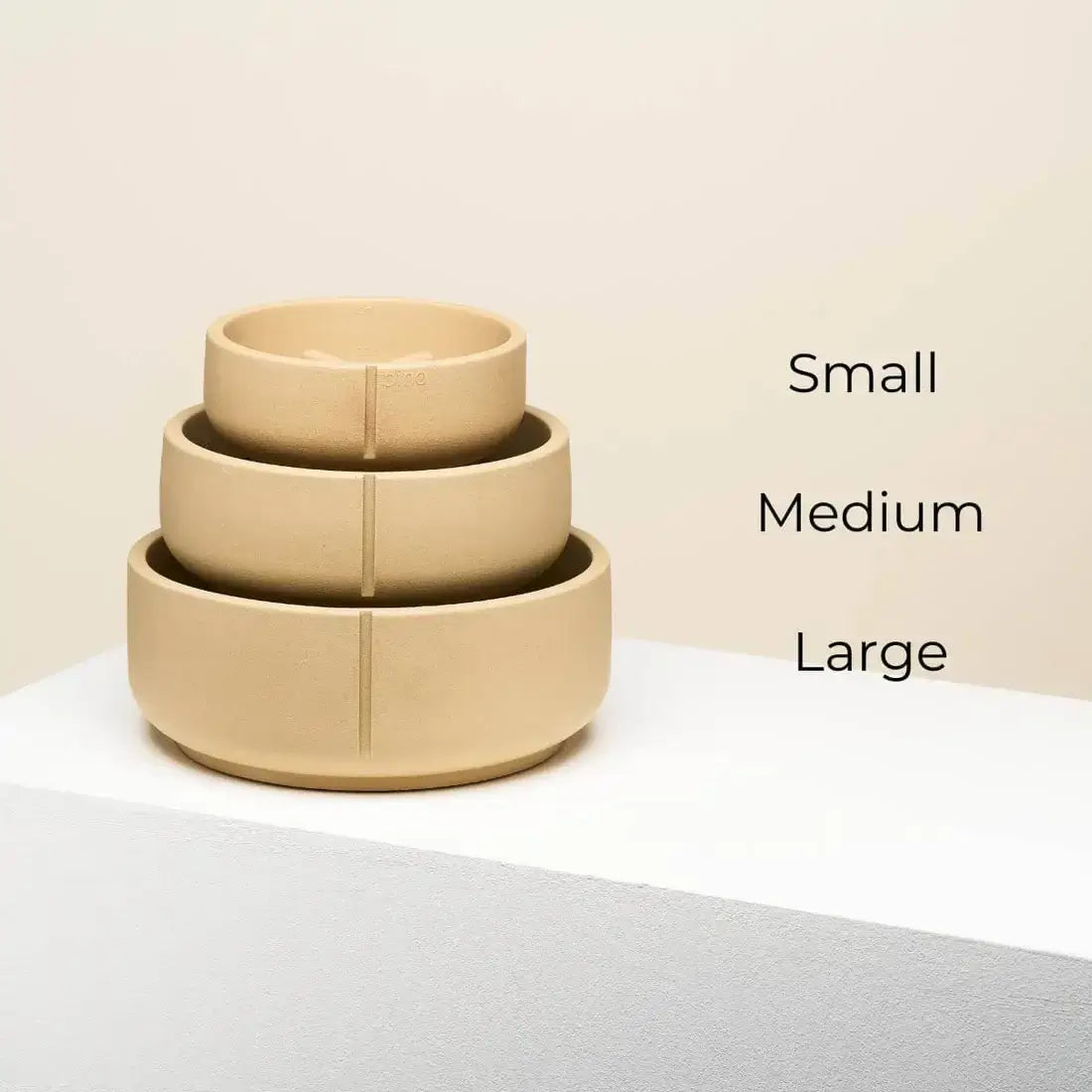 Slow Feeder Bowl Camel Brown